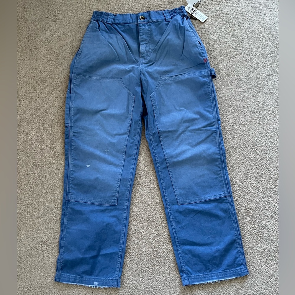 BNWT Size Small blue faded twill worker pant from Urban Outfitters